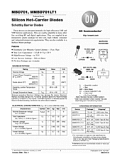 DataSheet MBD701 pdf